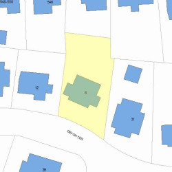 8 Devon Ter, Newton, MA 02459 plot plan