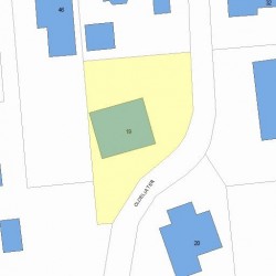 19 Cloelia Ter, Newton, MA 02460 plot plan