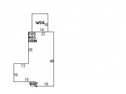 240 Derby St, Newton, MA 02465 floor plan