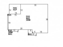 221 Valentine St, Newton, MA 02465 floor plan