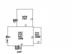 14 Whitney Rd, Newton, MA 02460 floor plan