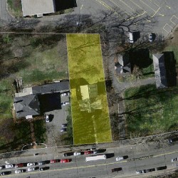 517 Washington St, Newton, MA 02458 aerial view