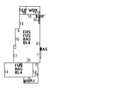 46 Cummings Rd, Newton, MA 02459 floor plan