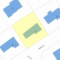 30 Nardell Rd, Newton, MA 02459 plot plan
