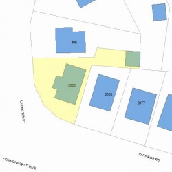 2085 Commonwealth Ave, Newton, MA 02466 plot plan