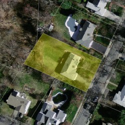 56 Broken Tree Rd, Newton, MA 02459 aerial view