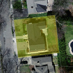 19 Helene Rd, Newton, MA 02468 aerial view