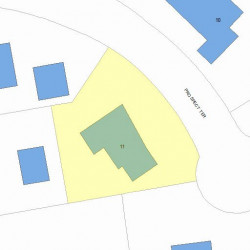 11 Prospect Ter, Newton, MA 02460 plot plan