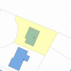 35 Simpson St, Newton, MA 02458 plot plan