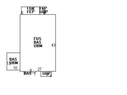 69 Kensington St, Newton, MA 02460 floor plan