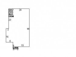 78 Falmouth Rd, Newton, MA 02465 floor plan