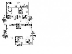 106 Berkeley St, Newton, MA 02465 floor plan