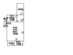 289 Webster St, Newton, MA 02466 floor plan