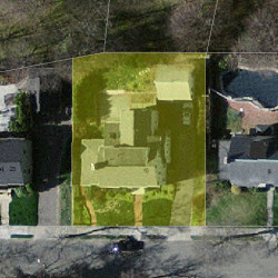 15 Channing Rd, Newton, MA 02459 aerial view