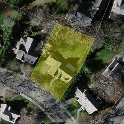 11 Bruce Ln, Newton, MA 02458 aerial view
