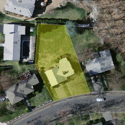 126 Brandeis Rd, Newton, MA 02459 aerial view