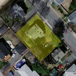 32 Taft Ave, Newton, MA 02465 aerial view