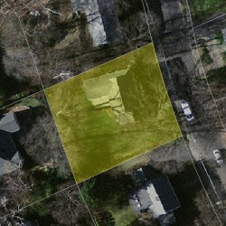 117 Westchester Rd, Newton, MA 02458 aerial view