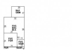 203 Winslow Rd, Newton, MA 02468 floor plan