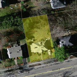 659 Beacon St, Newton, MA 02459 aerial view