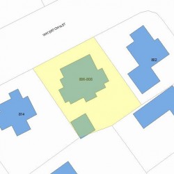806 Watertown St, Newton, MA 02465 plot plan
