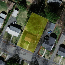 30 Leslie Rd, Newton, MA 02466 aerial view