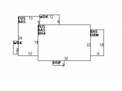 14 Samoset Rd, Newton, MA 02468 floor plan