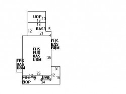 1054 Walnut St, Newton, MA 02461 floor plan