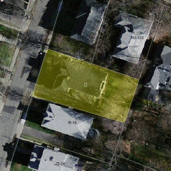 12 Hibbard Rd, Newton, MA 02458 aerial view