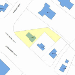 1745 Commonwealth Ave, Newton, MA 02465 plot plan