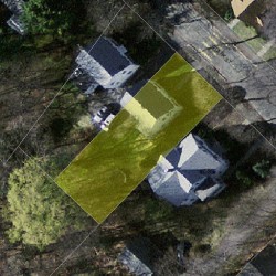 91 Clark St, Newton, MA 02459 aerial view