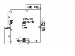 342 Otis St, Newton, MA 02465 floor plan