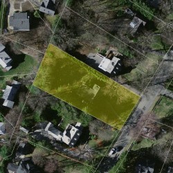 51 Claremont St, Newton, MA 02458 aerial view