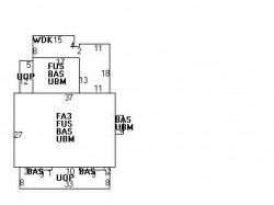 166 Sumner St, Newton, MA 02459 floor plan