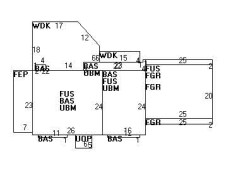 269 Lexington St, Newton, MA 02466 floor plan