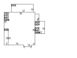 610 Centre St, Newton, MA 02458 floor plan