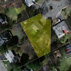 18 Inis Cir, Newton, MA 02465 aerial view