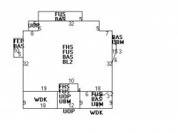 271 Mill St, Newton, MA 02459 floor plan