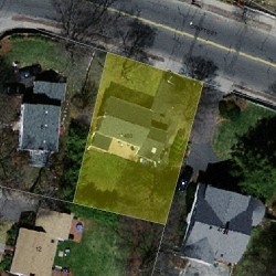 480 Crafts St, Newton, MA 02465 aerial view