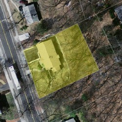272 Winchester St, Newton, MA 02461 aerial view