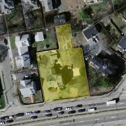943 Boylston St, Newton, MA 02461 aerial view