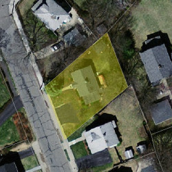 12 Murray Rd, Newton, MA 02465 aerial view