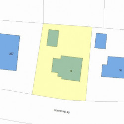 10 Stafford Rd, Newton, MA 02459 plot plan