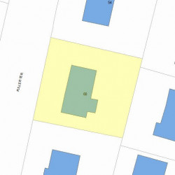 60 Fuller Ter, Newton, MA 02465 plot plan