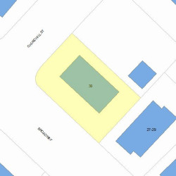 30 Churchill St, Newton, MA 02460 plot plan