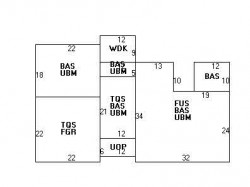 128 Fairway Dr, Newton, MA 02465 floor plan