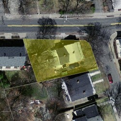 26 Auburndale Ave, Newton, MA 02465 aerial view