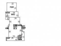 128 Lowell Ave, Newton, MA 02460 floor plan