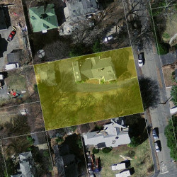 17 Chester St, Newton, MA 02461 aerial view