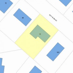 60 Esty Farm Rd, Newton, MA 02459 plot plan